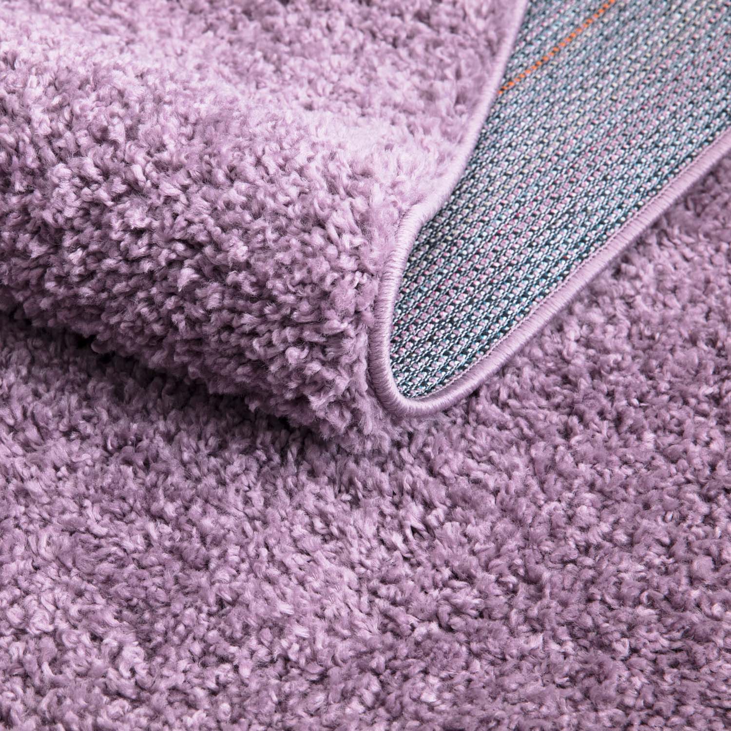 Tapis à Poils Longs SOFTY Violet de Parme – STUDIO DECO