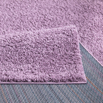 Tapis à Poils Longs SOFTY - Violet de Parme