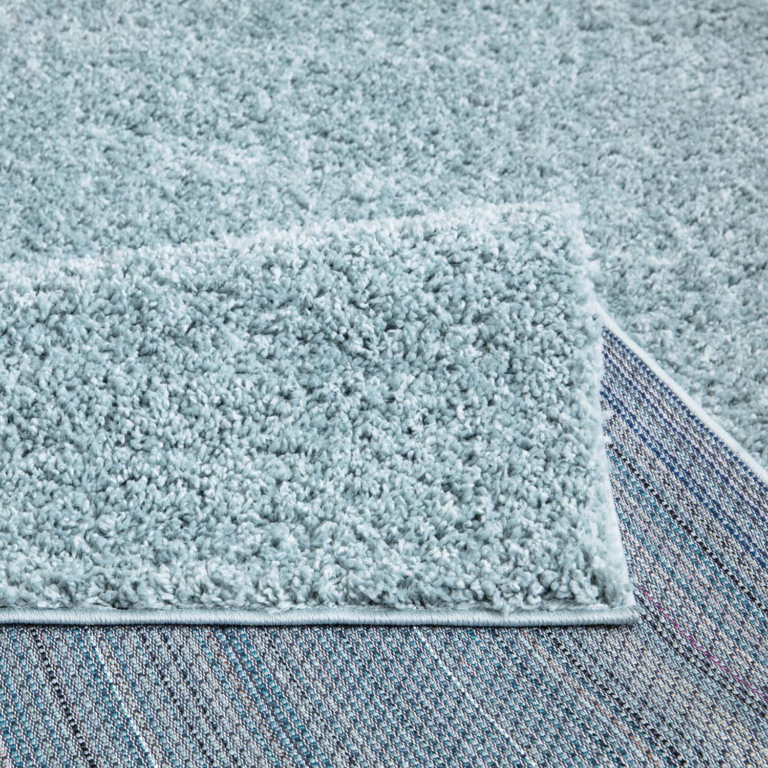 Tapis à Poils Longs SOFTY - Bleu Azur – STUDIO DECO
