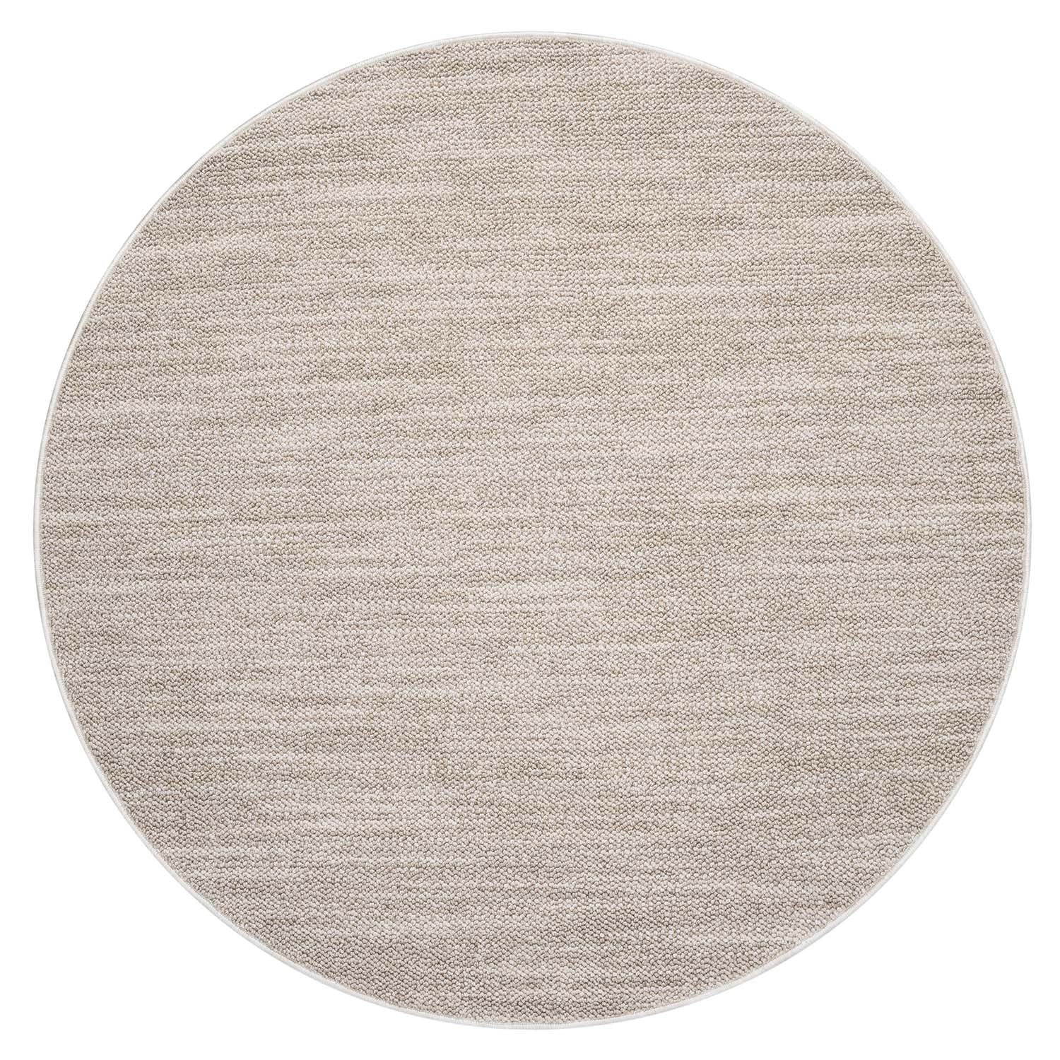 Tapis Nova Rond laineux - Beige – STUDIO DECO