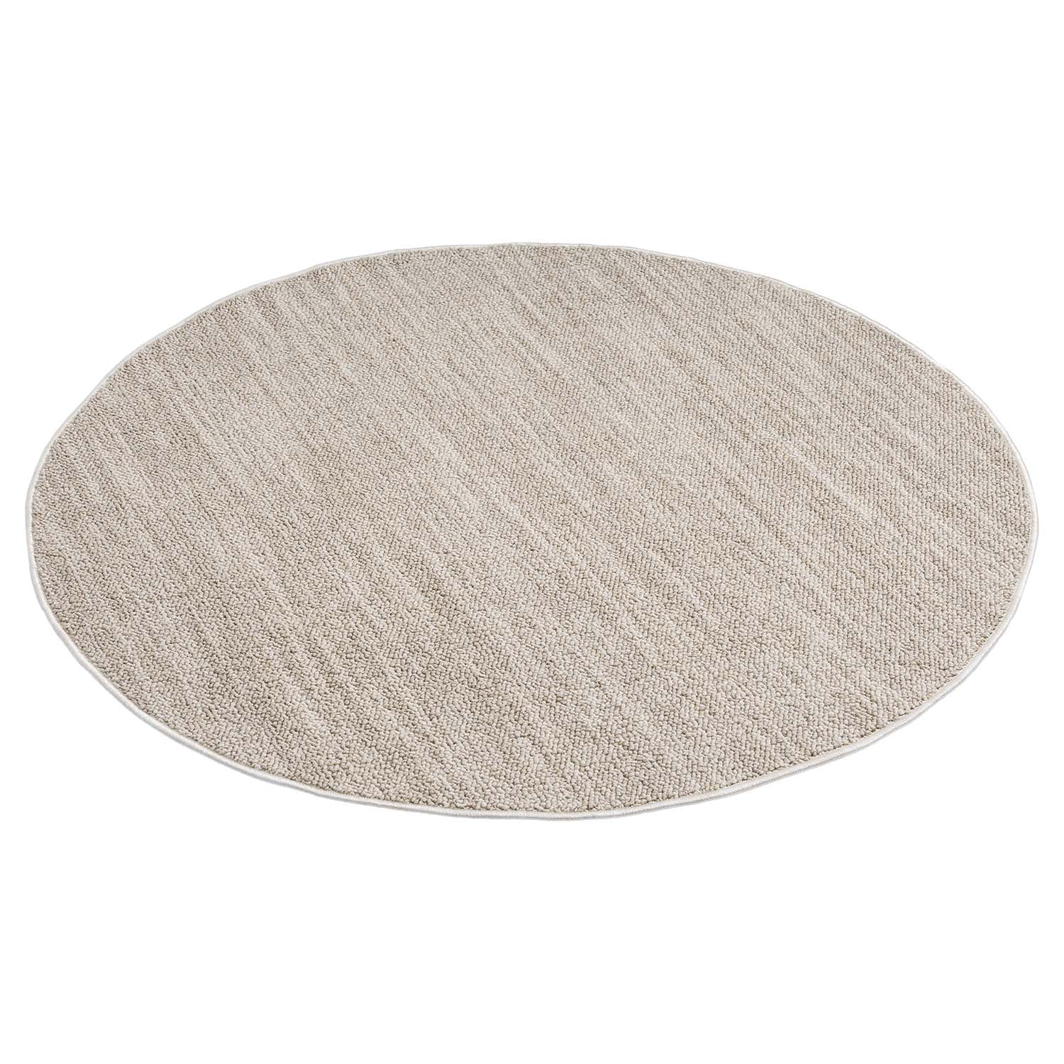 Tapis Nova Rond laineux - Beige – STUDIO DECO