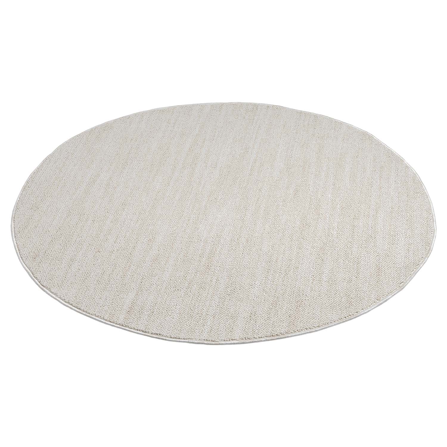 Tapis Nova Rond laineux - Crème – STUDIO DECO