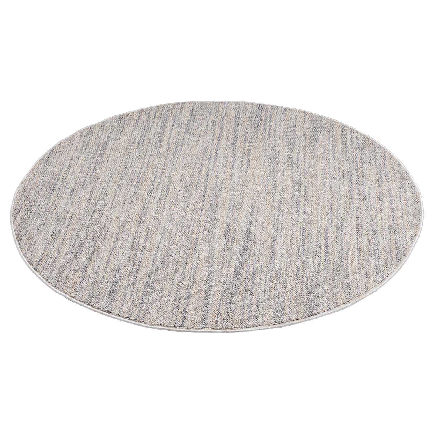 Tapis Nova Rond laineux - Gris – STUDIO DECO