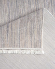 Tapis Nova laineux à franges - Gris – STUDIO DECO
