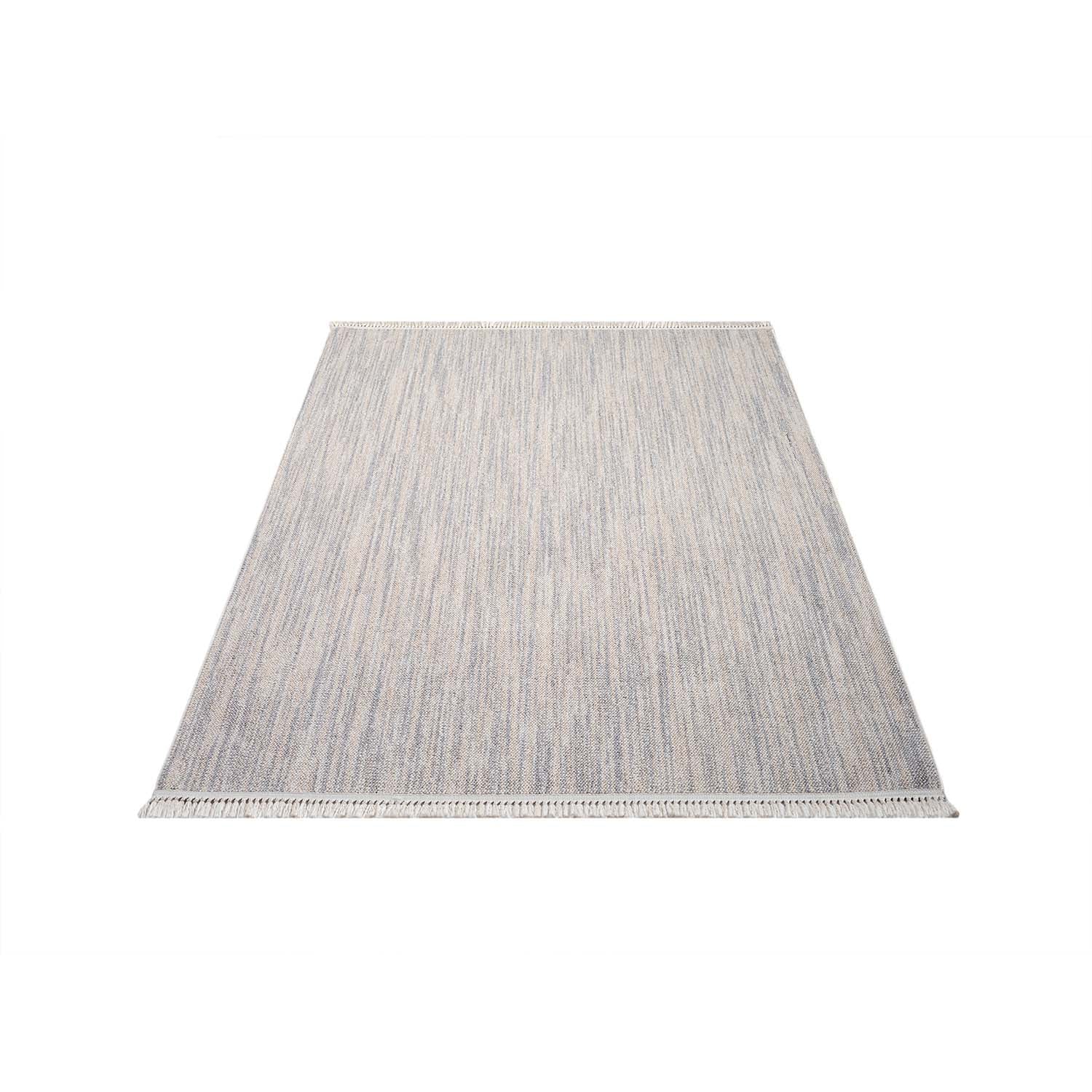 Tapis Nova laineux à franges - Gris – STUDIO DECO