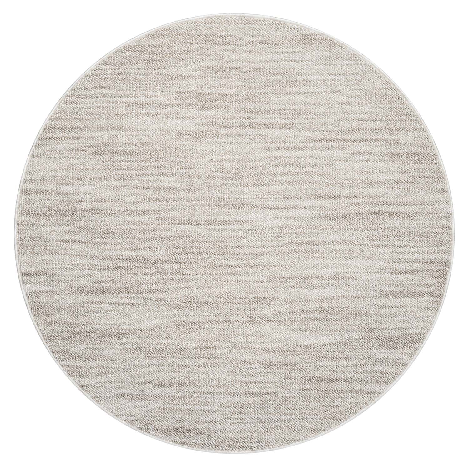 Tapis Nova Rond laineux - Taupe – STUDIO DECO