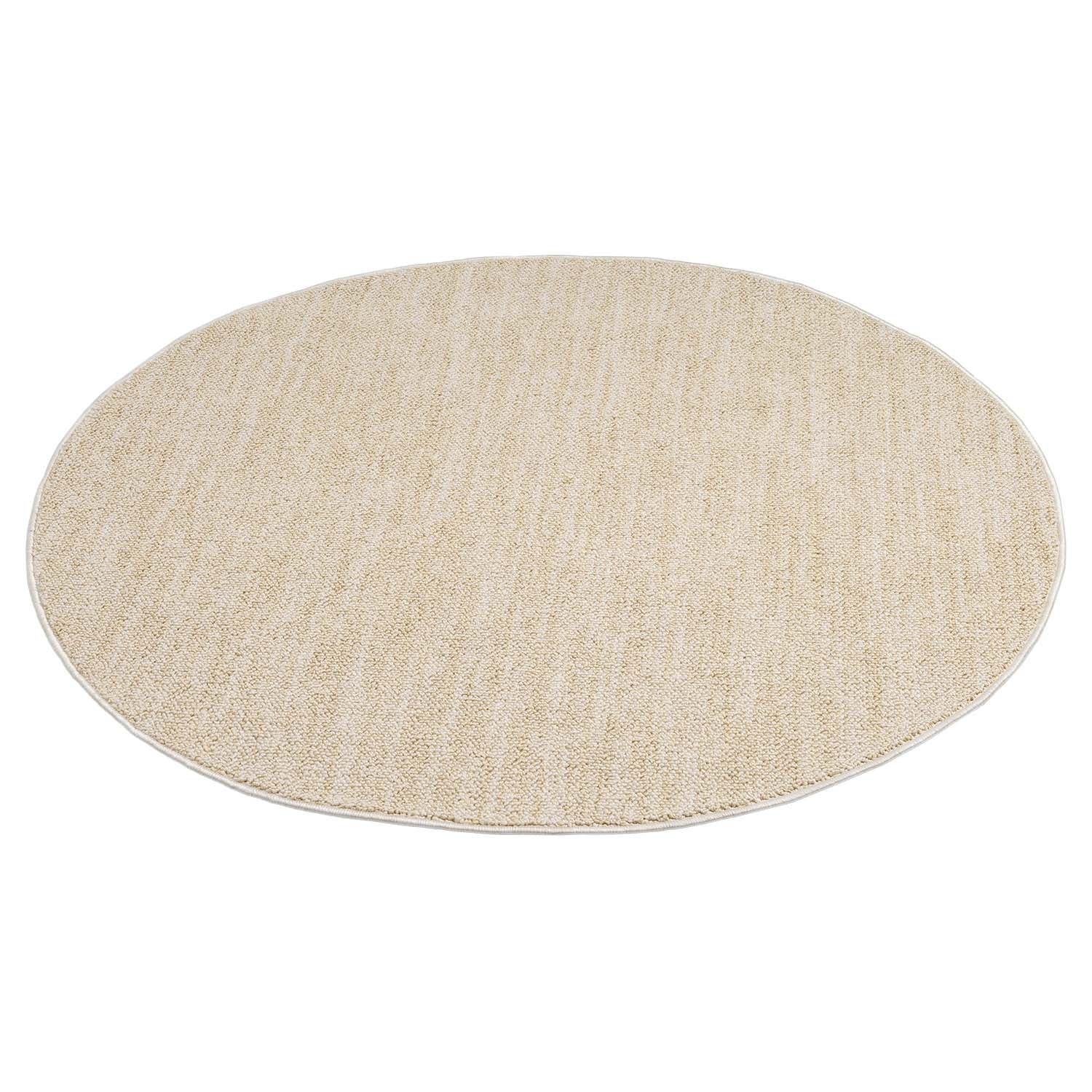 Tapis Nova Rond laineux - Jaune – STUDIO DECO