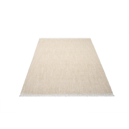 Tapis Nova laineux à franges - Jaune