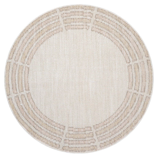 Tapis Rond à relief