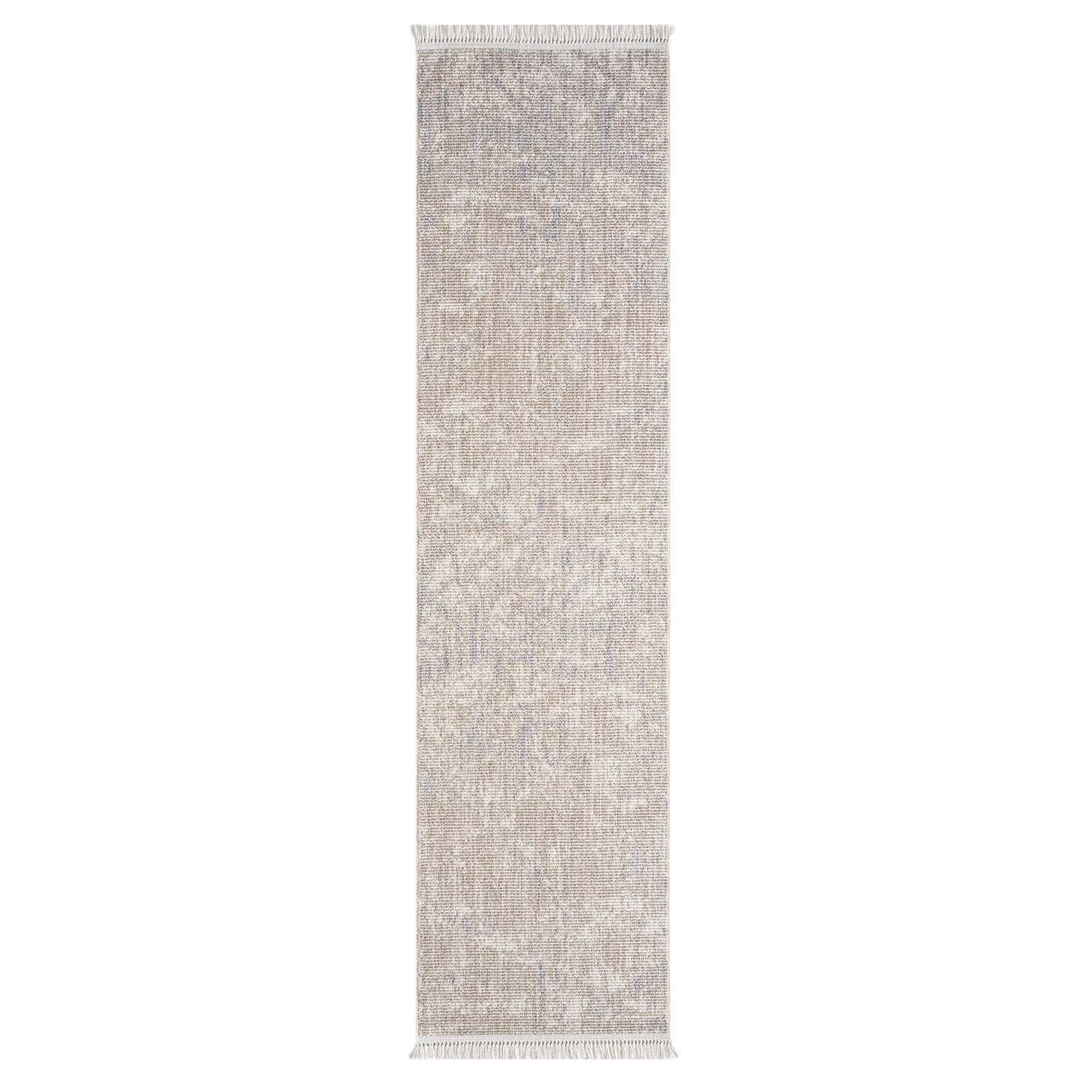 Tapis Abstrait laineux à franges - Beige – STUDIO DECO