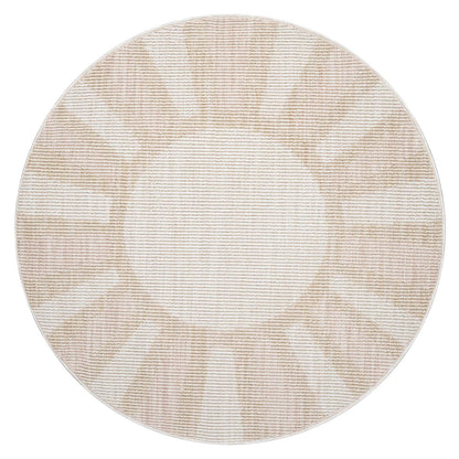 Tapis Sunny Rond laineux