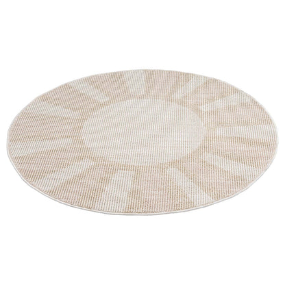 Tapis Sunny Rond laineux