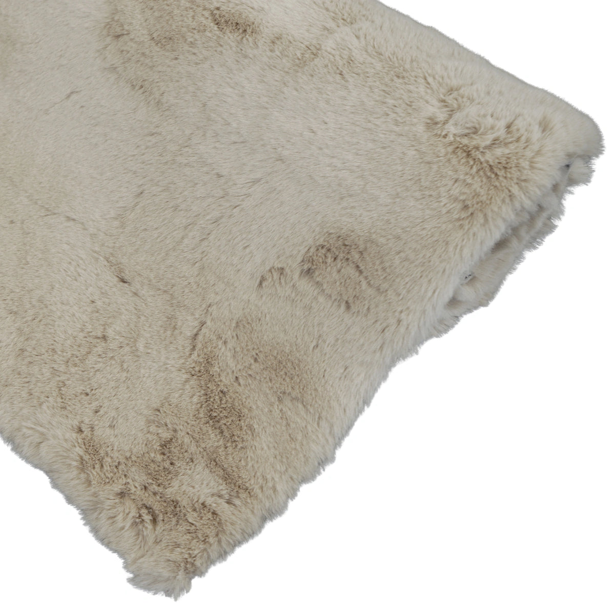 Tapis à poils long ultra-doux Beige