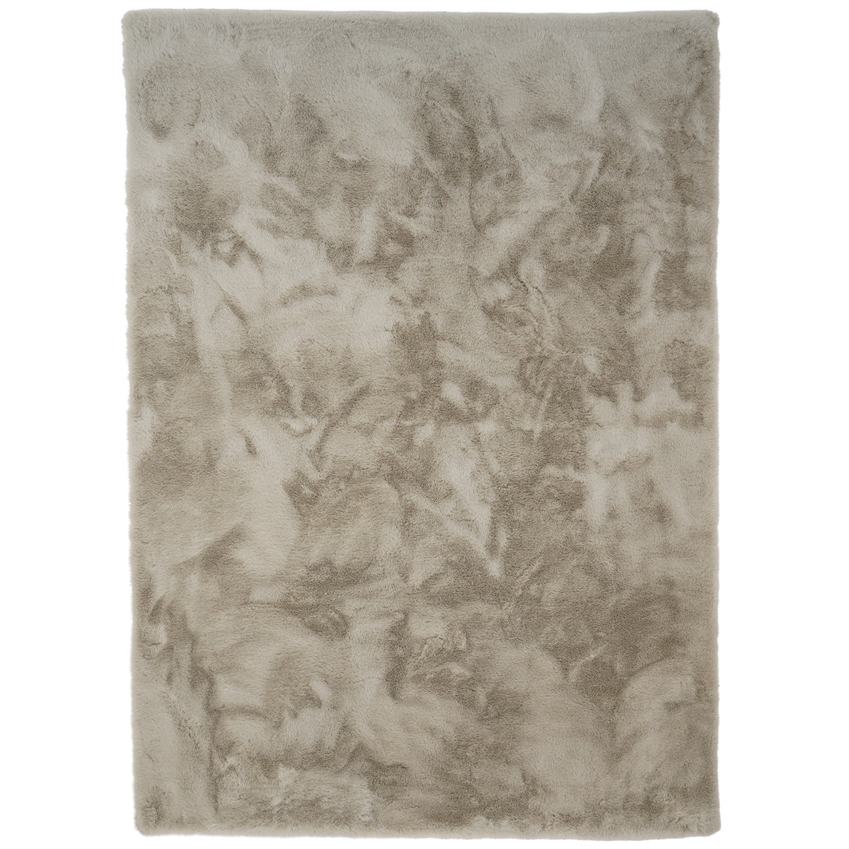 Tapis à poils long ultra-doux Greige