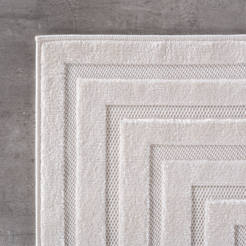 Tapis Scandinave à motifs en relief SKIEN – STUDIO DECO