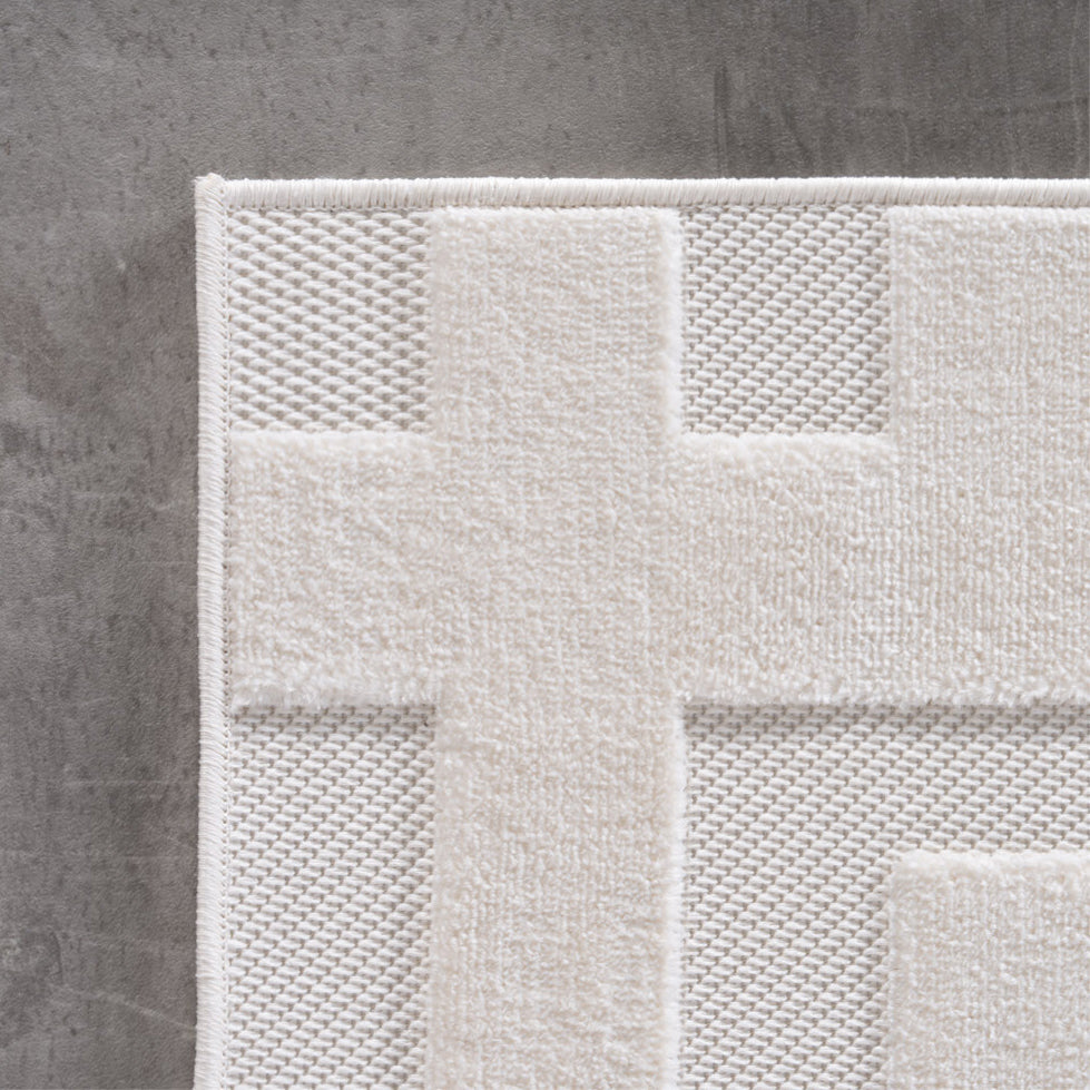 Tapis Scandinave à motifs en relief VADSO – STUDIO DECO