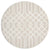 Tapis rond à motifs Géométrique Beige – STUDIO DECO