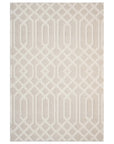 Tapis à motifs Géométrique Beige – STUDIO DECO