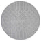 Tapis Rond à motifs Ton sur Ton Géométrique Gris – STUDIO DECO