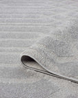 Tapis à motifs Ton sur Ton Géométrique Gris – STUDIO DECO