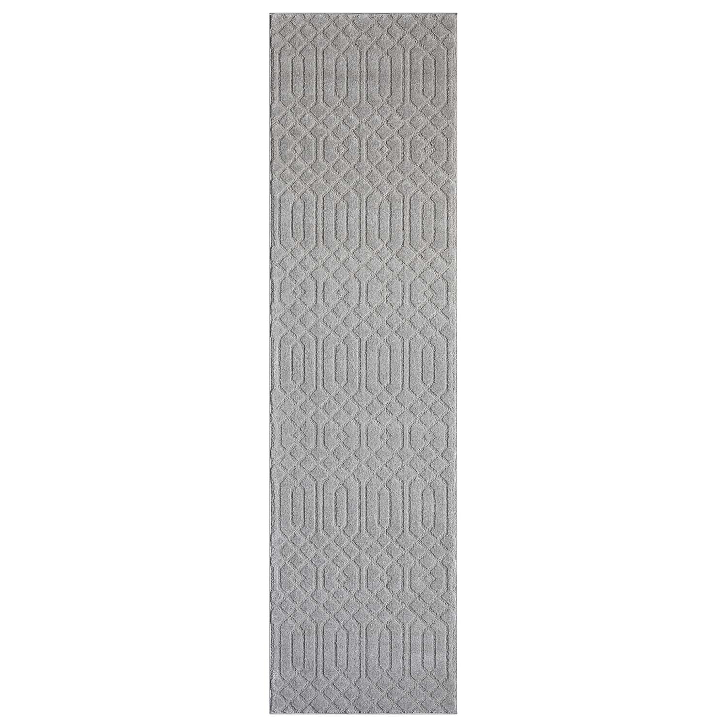 Tapis de couloir à motifs Géométrique Gris – STUDIO DECO