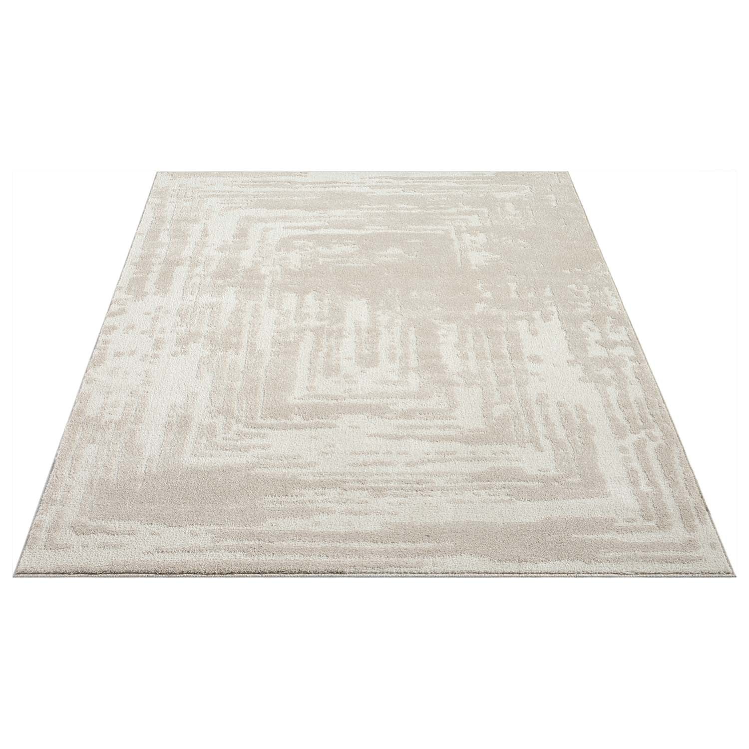 Tapis à motifs Abstrait - Beige – STUDIO DECO