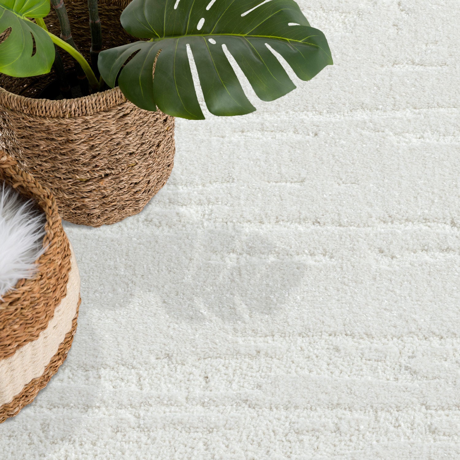 Tapis de couloir à motifs Abstrait - Crème – STUDIO DECO