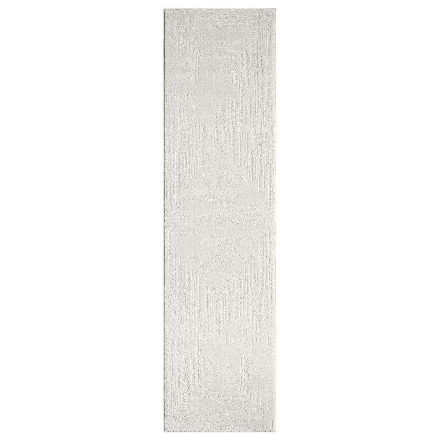 Tapis de couloir à motifs Abstrait - Crème – STUDIO DECO