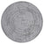 Tapis Rond à motifs Ton sur Ton Abstrait Gris – STUDIO DECO