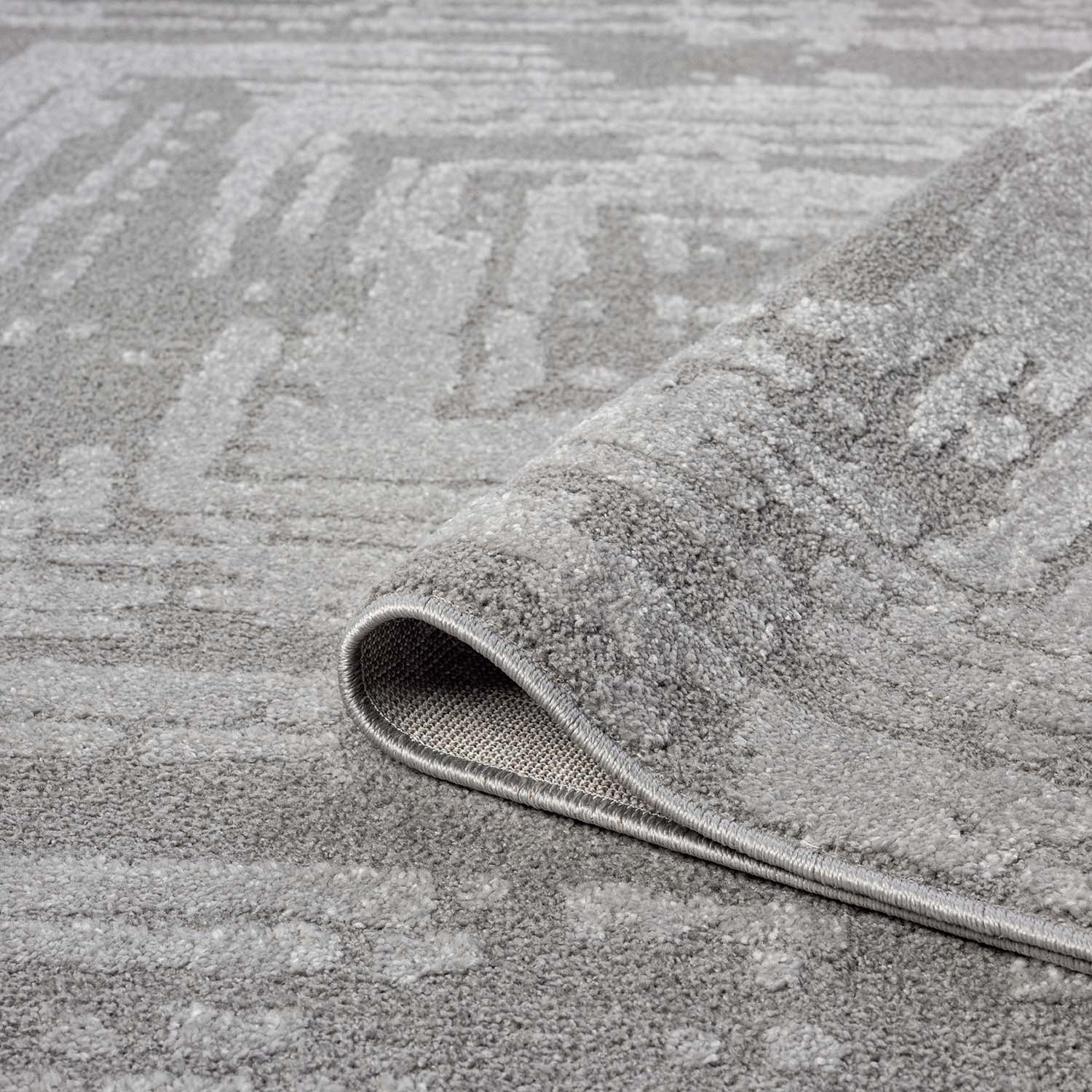 Tapis de couloir à motifs Abstrait - Gris – STUDIO DECO