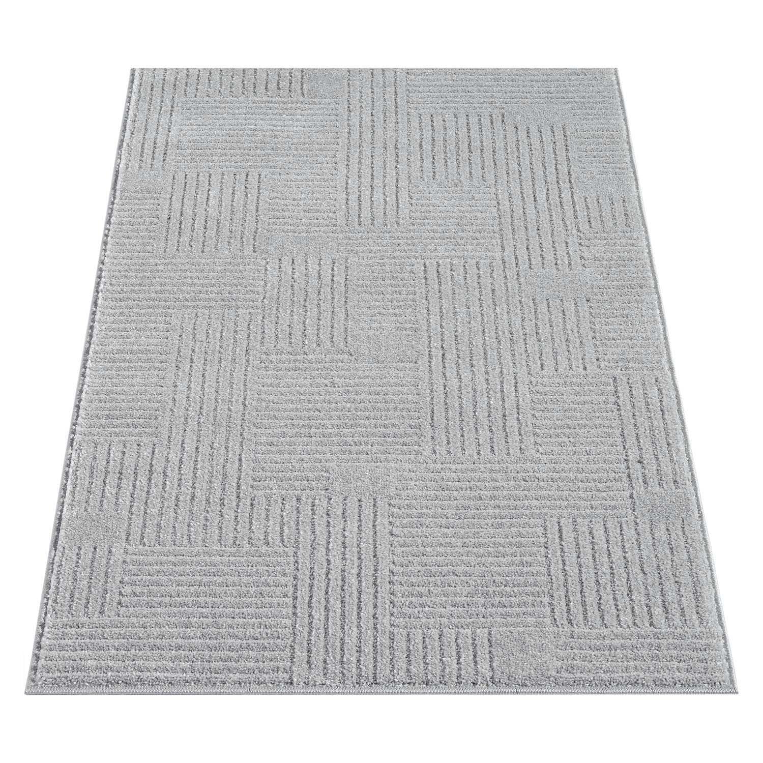 Tapis de couloir à motifs Lignes - Gris – STUDIO DECO