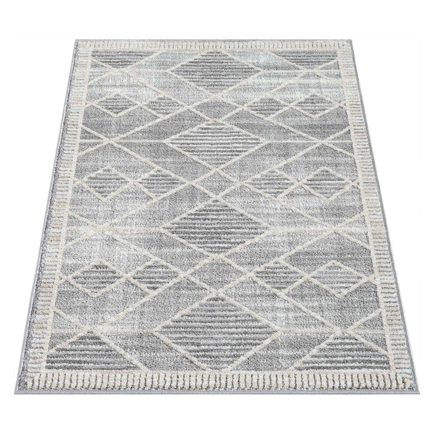 Tapis de couloir géométrique à motifs Ethniques en Relief – STUDIO DECO