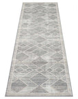 Tapis de couloir géométrique à motifs Ethniques en Relief – STUDIO DECO