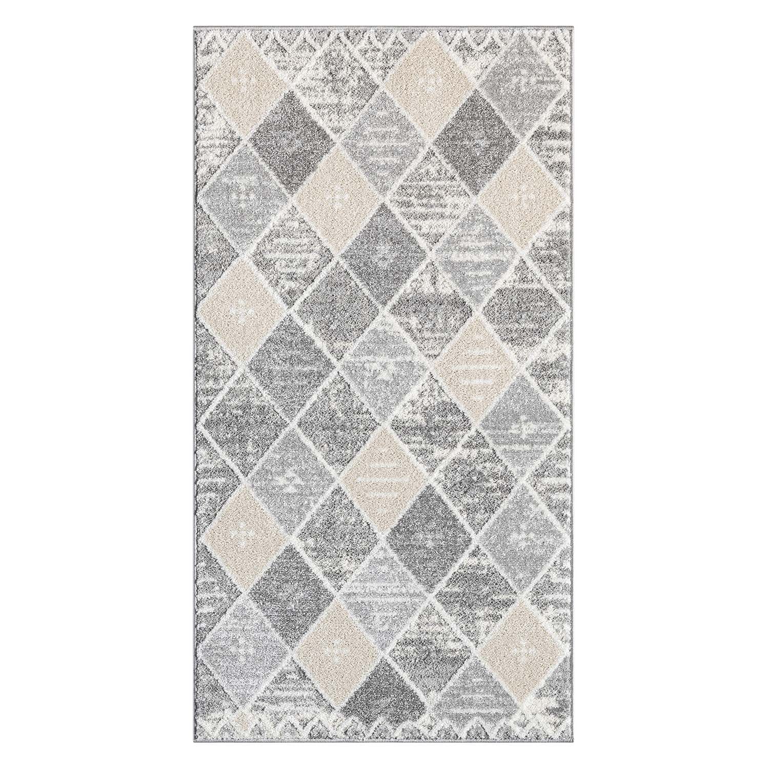 Tapis de couloir à motifs Ethniques en Relief – STUDIO DECO