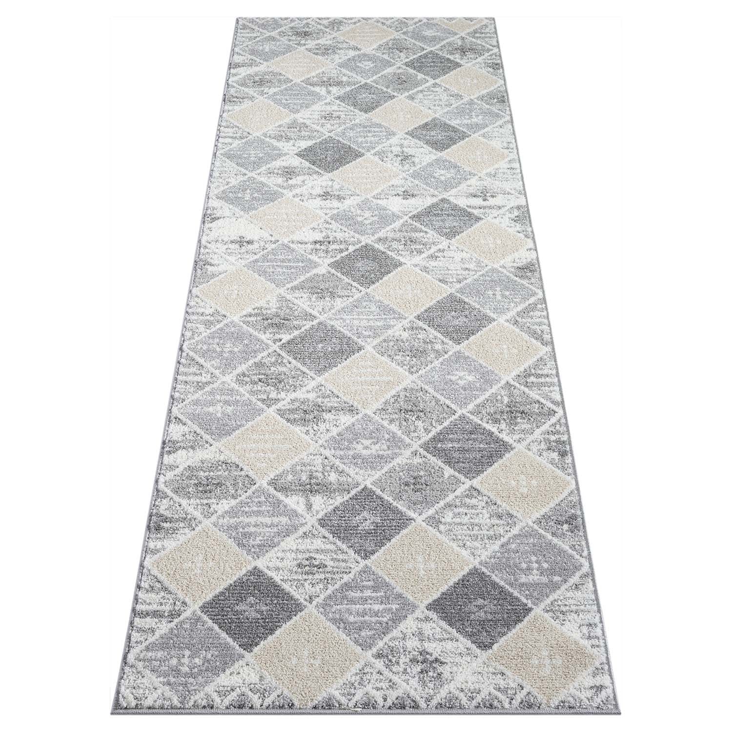 Tapis de couloir à motifs Ethniques en Relief – STUDIO DECO