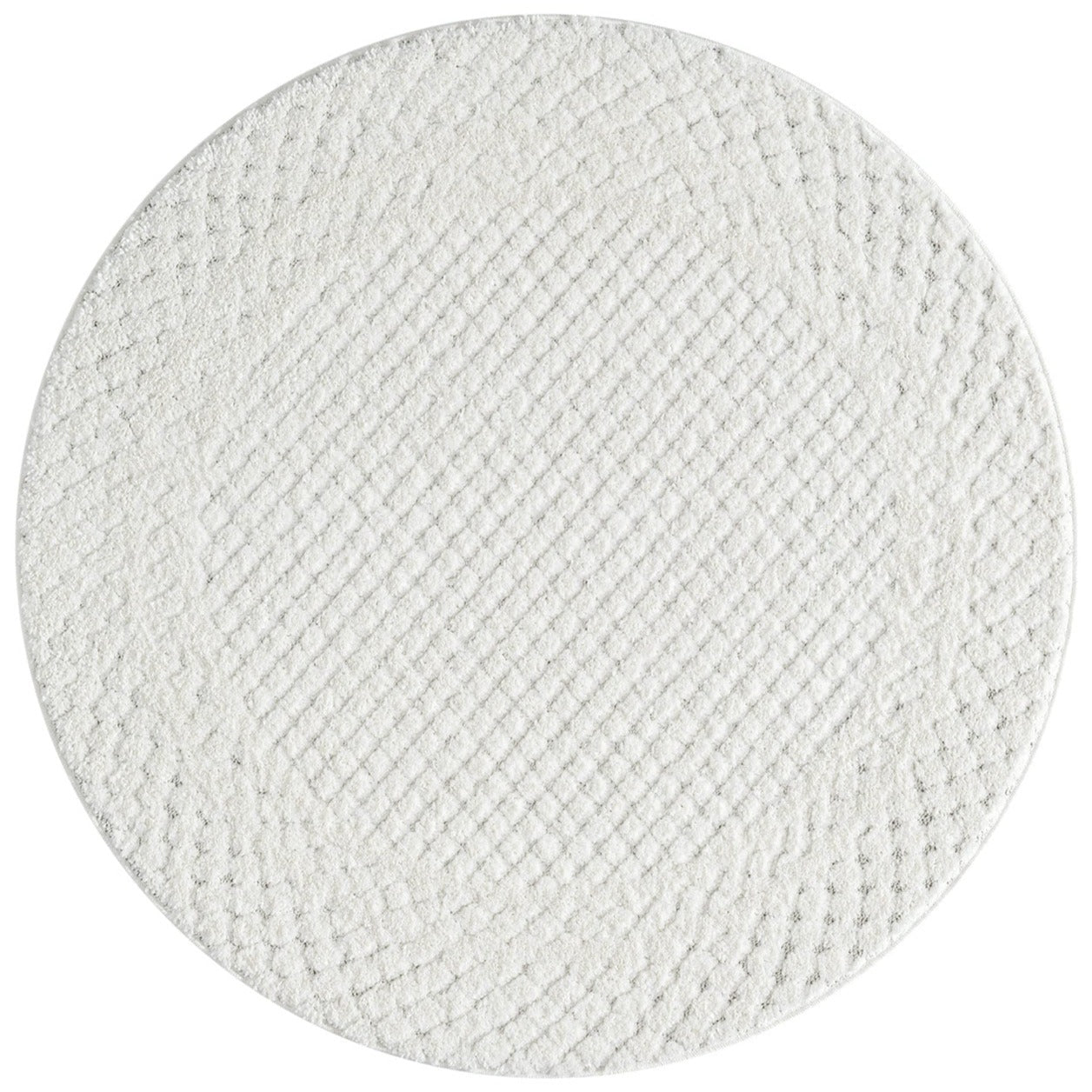 Tapis rond à relief MIO – STUDIO DECO