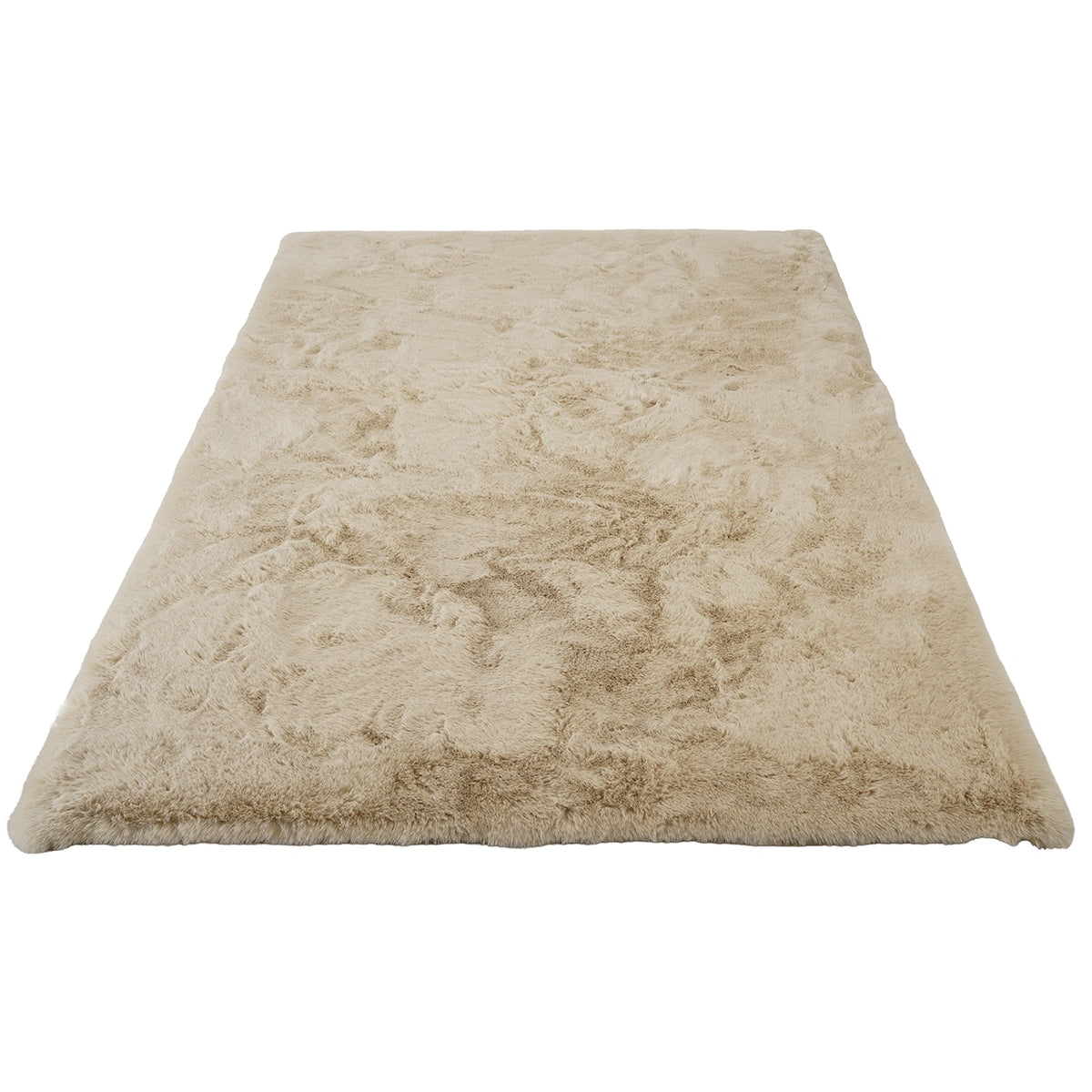 Tapis à poils long ultra-doux Mellow Beige