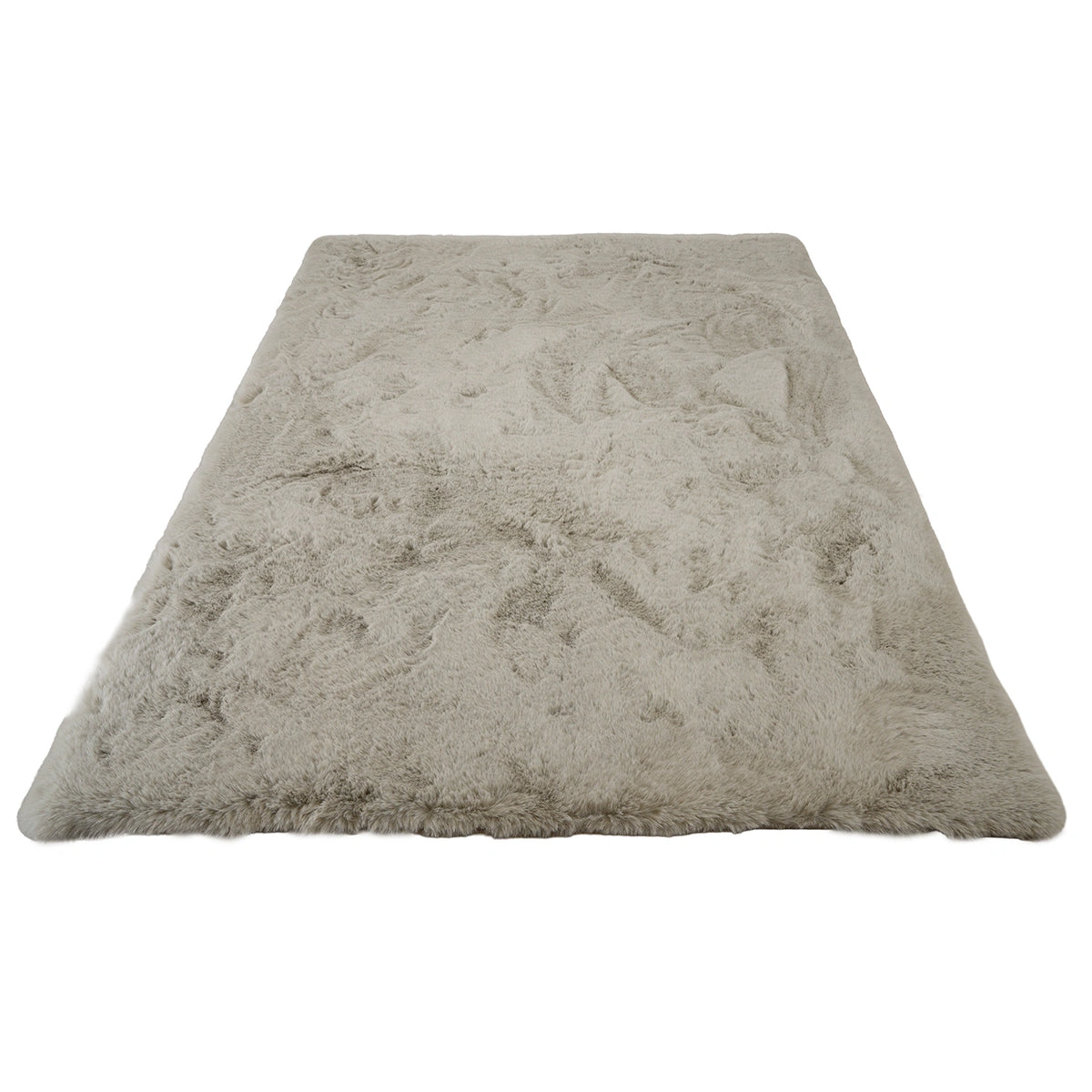 Tapis à poils long ultra-doux Mellow Greige