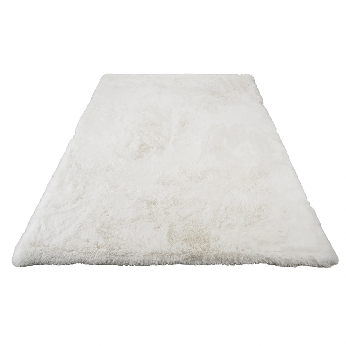 Tapis à poils long ultra-doux Mellow Blanc
