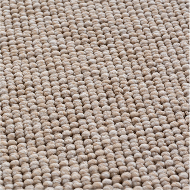Tapis bouclés à relief Uni Beige – STUDIO DECO