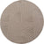 Tapis Rond bouclés à relief ARCH Beige – STUDIO DECO