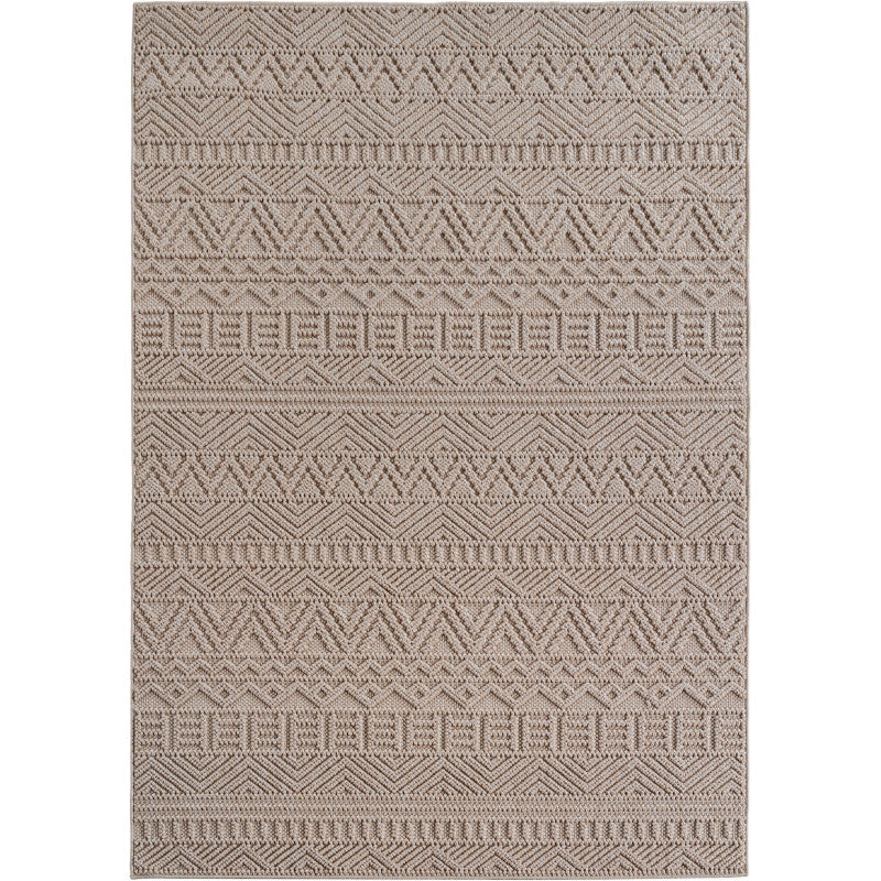 Tapis bouclés à relief ETHNIK Beige – STUDIO DECO