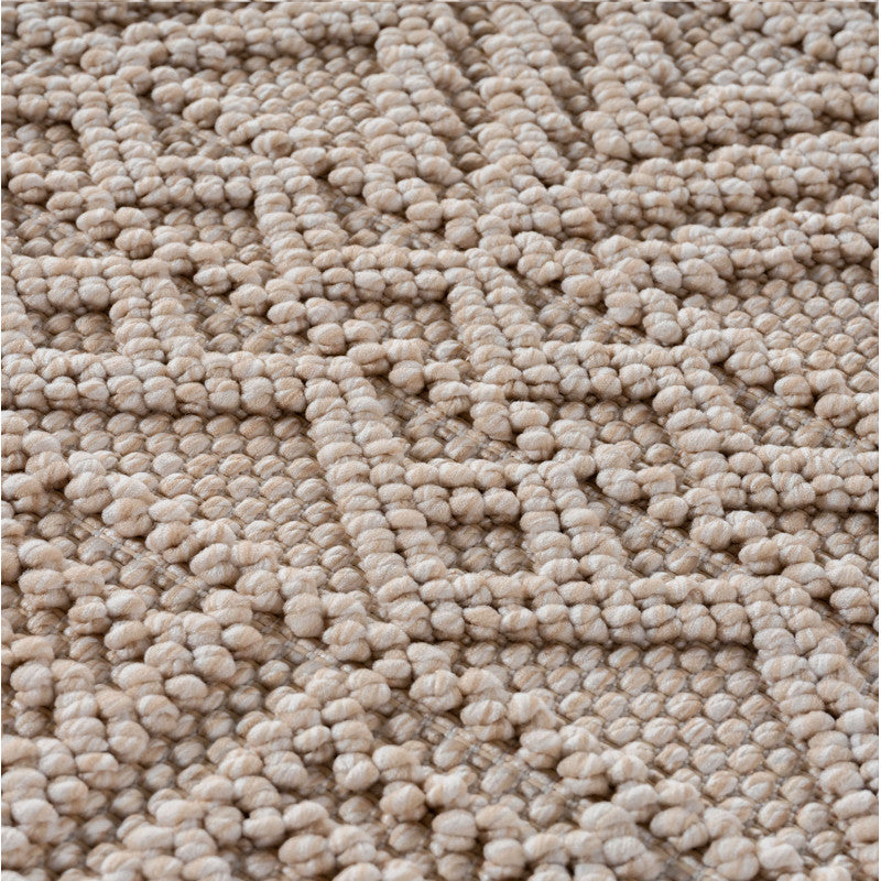 Tapis bouclés à relief ETHNIK Beige – STUDIO DECO