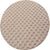 Tapis Rond bouclés à relief DAMIER Beige – STUDIO DECO