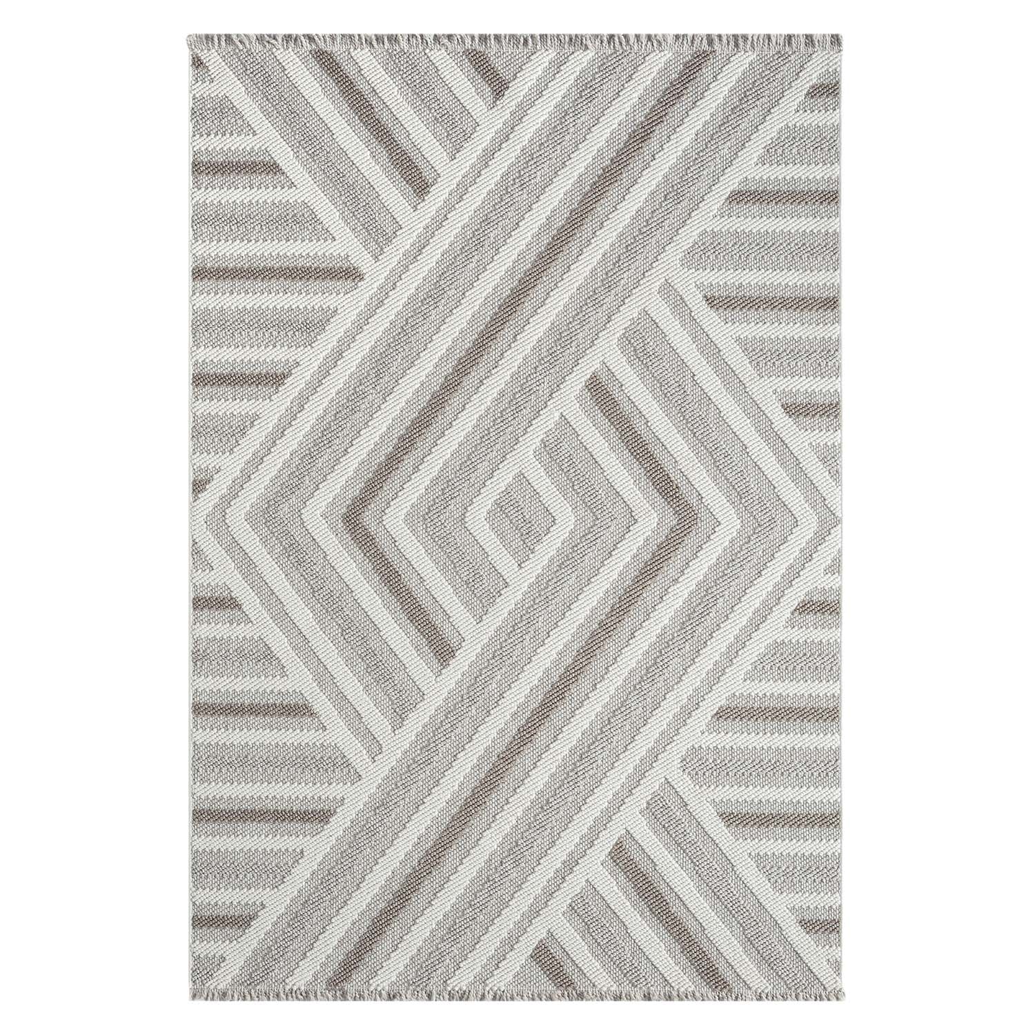 Tapis Sisal Bouclé à relief TRESS - Beige – STUDIO DECO