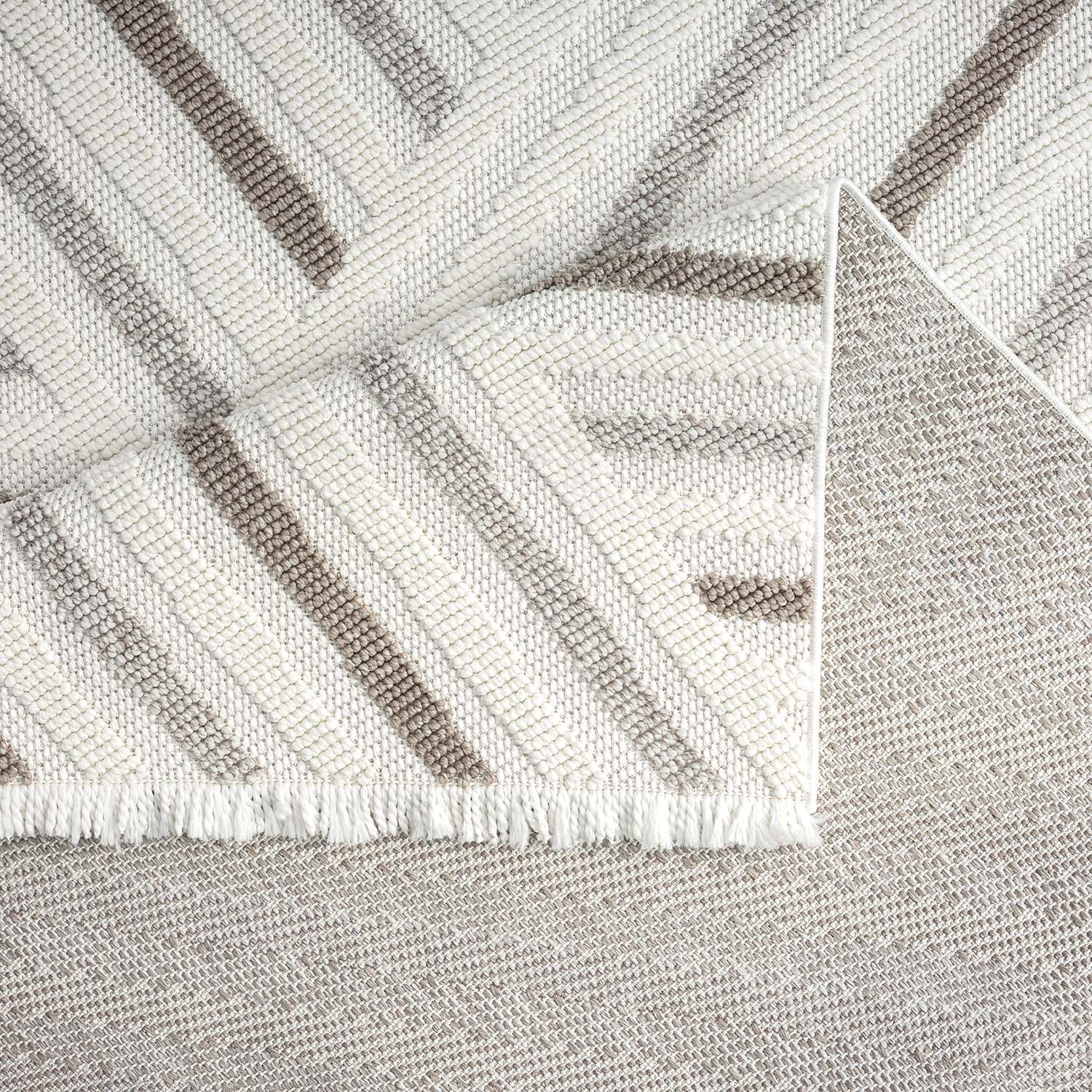 Tapis Sisal Bouclé à relief TRESS - Crème – STUDIO DECO