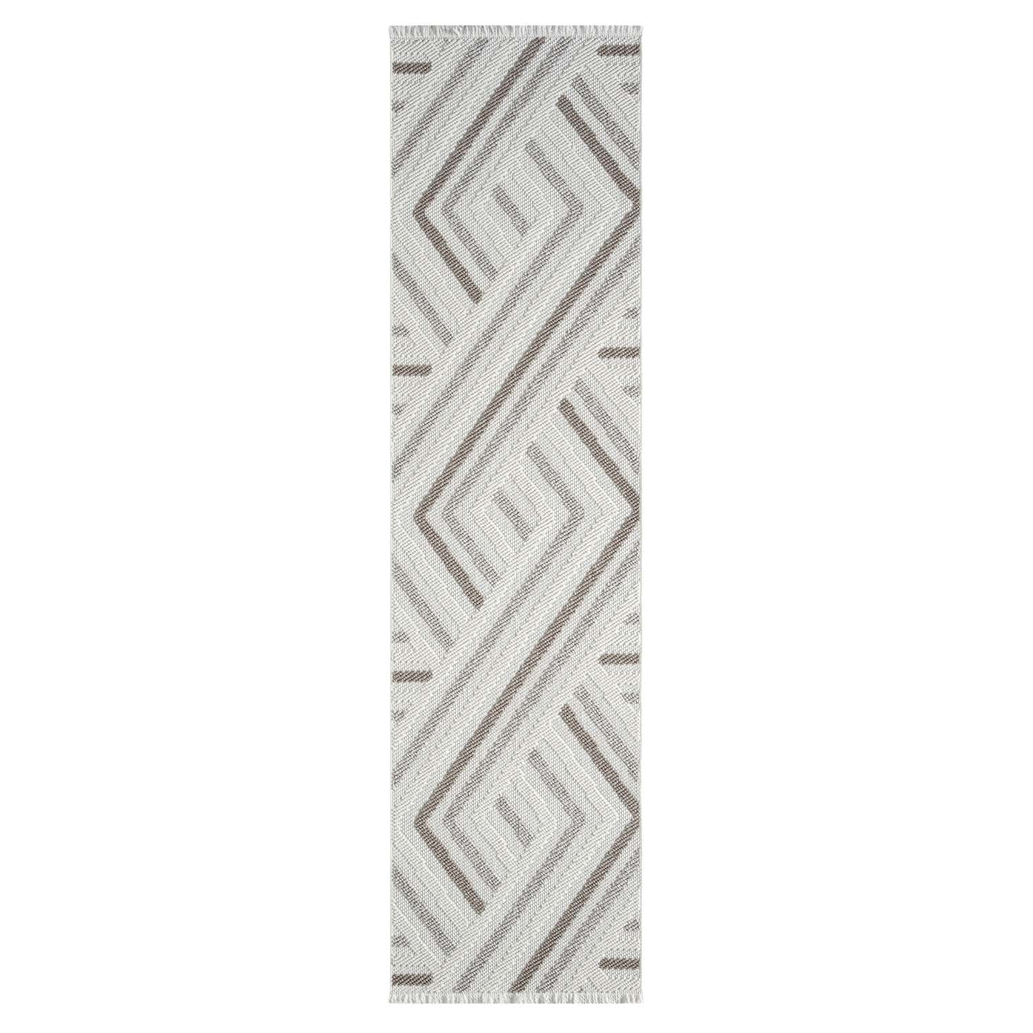 Tapis Sisal Bouclé à relief TRESS - Crème – STUDIO DECO