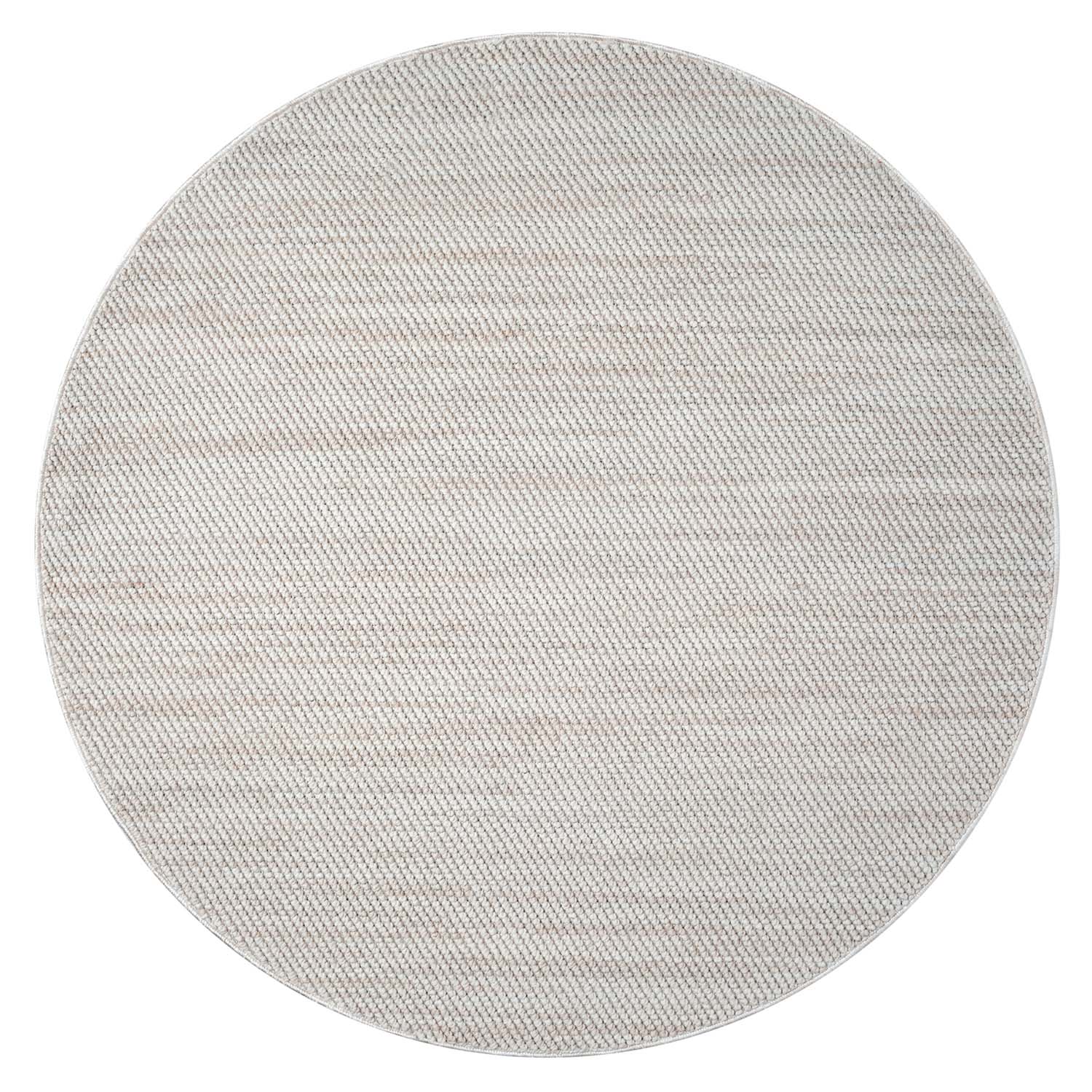 Tapis Rond Sisal Bouclé à relief UNI - Crème – STUDIO DECO