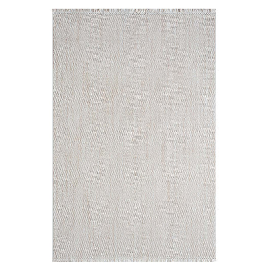 Tapis Sisal Bouclé à relief UNI - Crème