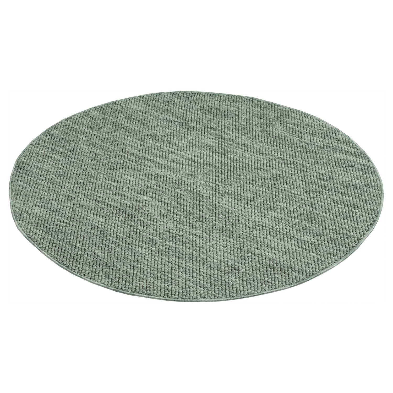 Tapis Rond Sisal Bouclé à relief UNI - Vert – STUDIO DECO